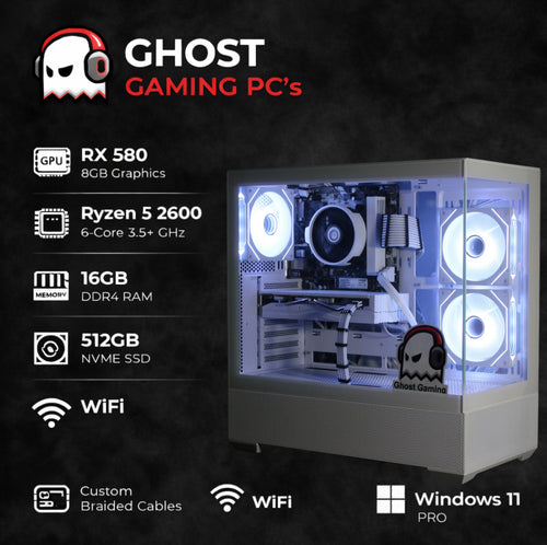 Custom Gaming Pc-Ryzen 5| Rx 580